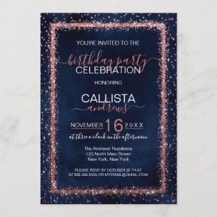 Blåblå Ro-Guld, fjällbrosme Inbjudningar