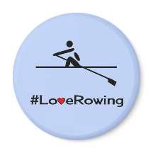 Blåblå roddbildtext för kärlek