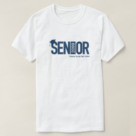 Blåblå SENIOR med Studentmössa T Shirt