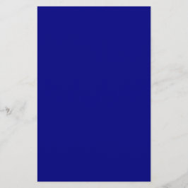 Blåblå Solid Färg Brevpapper