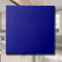 Blåblå Solid Färg | Klassisk | ELEGANT