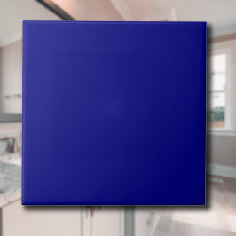 Blåblå Solid Färg | Klassisk | ELEGANT Kakelplatta