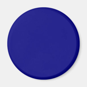 Blåblå Solid Färg Magnet