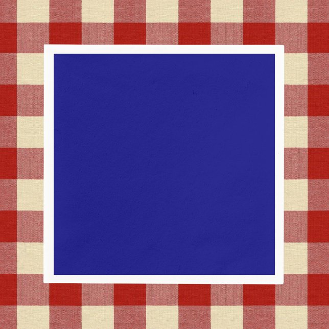 Blåblå Solid Färg Pappersservett (Skapare uppladdad)