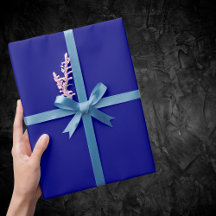 Blåblå Solid Färg