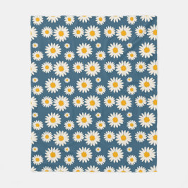 Blåblå Tropiska Blommigten Botaniska Vår Sommaren Fleecefilt