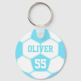 Blåbläck för personlig Namn Nyckelring