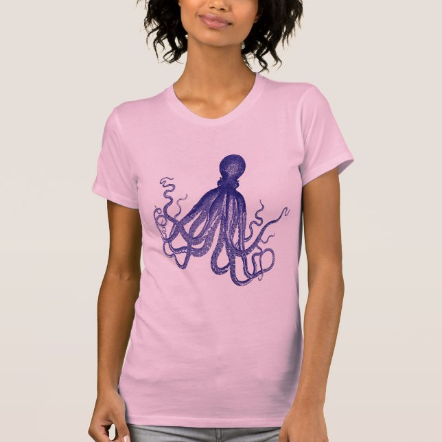 Blåbläckfisk 5 tee shirt (Framsida)