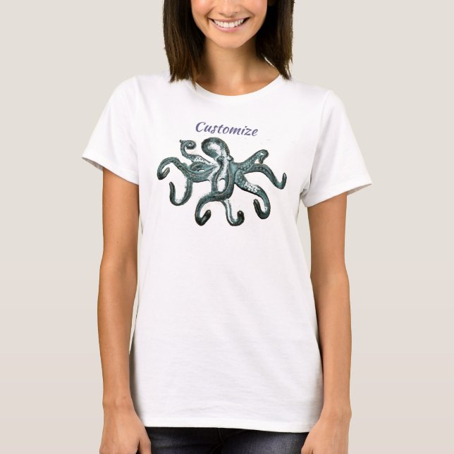 Blåbläckfisk thunder_Cove T Shirt (Framsida)