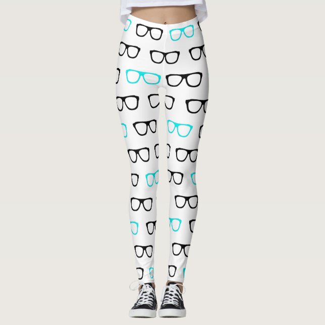 Blåbläckfisksbaljväxter Leggings (Framsida)