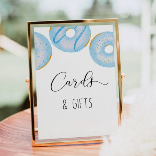 Blåblådukar och sprinklingskort från baby poster (Skapare uppladdad)