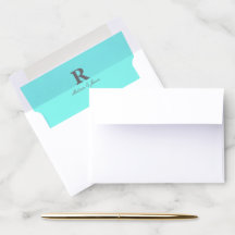 Blåblåraakaakummi, monogrammad akvakaakaakummi