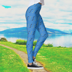 Blåblast Leggings