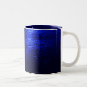 Blåblått 11 oz 2-ton Mugg, fryst Två-Tonad Mugg