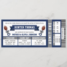 Blåblått, Grått, inbjudan till babyskor för sport