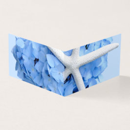 Blåblått Hydrangea Little Blank Cards Kort
