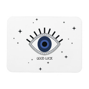 Blåblått öga talisman Greek-tradition Magnet