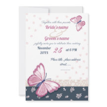 Blåblått rosa-smörgåsvisitkort