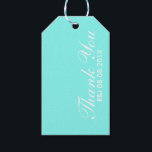 Blåblåturkos akva blå bröllop presentetikett<br><div class="desc">Blåblåturkos-akvabilinbjudningar. Trendigets turkos-bröllop gynnar en chic teal blue bröllopsmottagning party. Aqua Blue bröllop spara datum och teal Blue bröllopet.</div>