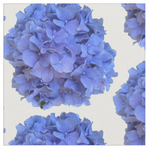 Blåblåvingade vattenvägar för blommigt av periwink tyg