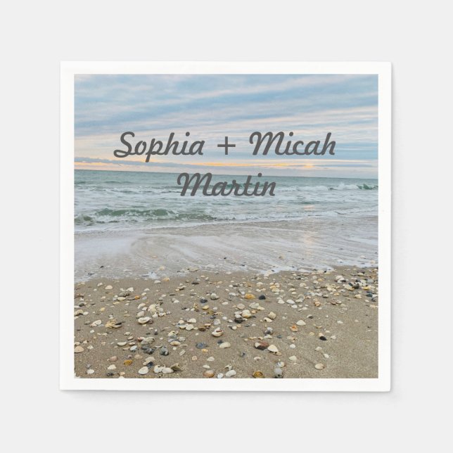 Blåblöjor från snäcka pappersservett (Framsidan)