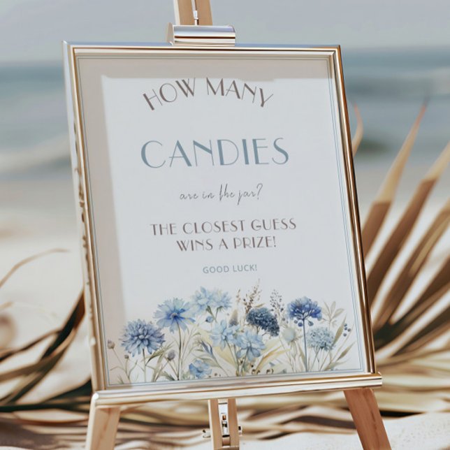 Blåblommor, babyn Hur många kanter spelar? Poster (Skapare uppladdad)