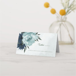 Blåblommor, botaniska placeringskort