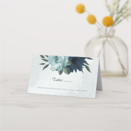 Blåblommor, botaniska placeringskort