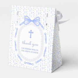 Blåböljans Ram Blommigt Baptism Tält Presentaskar