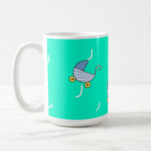 Blåböna baby kaffemugg