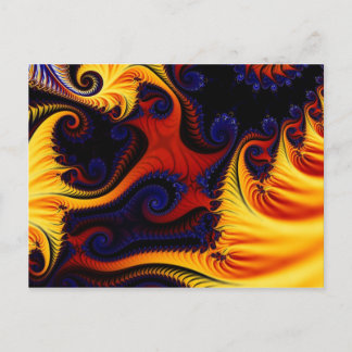 Blåbrandskort 1 vykort