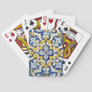 Blåbricka i Portugal Casinokort