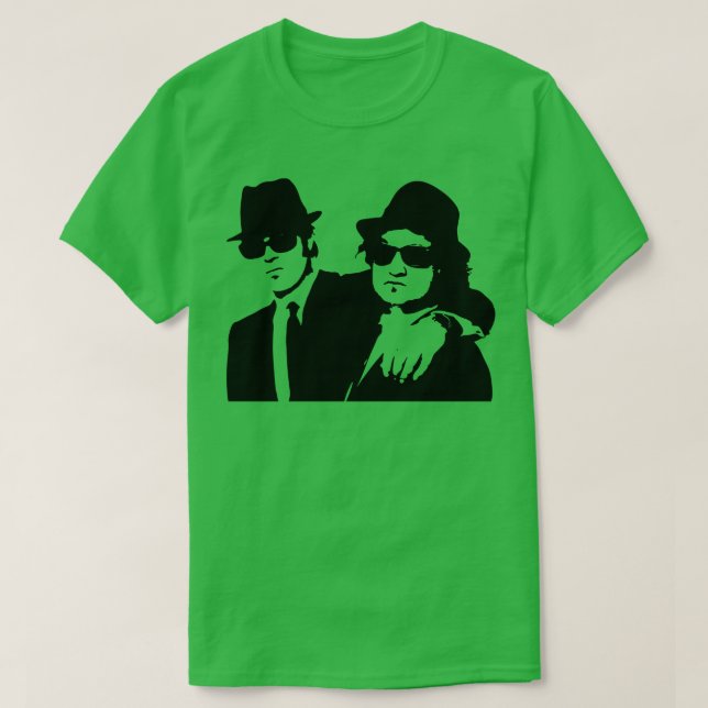 Blåbrothers - ren design Baseball TShirt T Shirt (Design framsida)