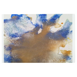 Blåbrun abstrakt struktur metall art