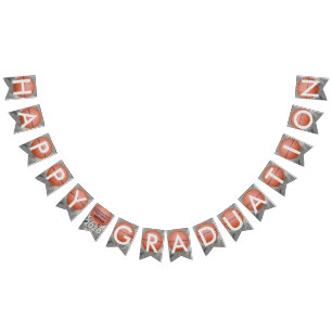 Blåbuntningsbanderoll för Lycklig Studenten Vimplar