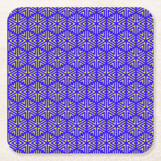 Blåceller Underlägg Papper Kvadrat