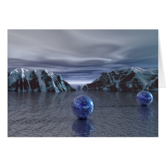 Blåchill Hälsningskort (Framsidan Horizontal)