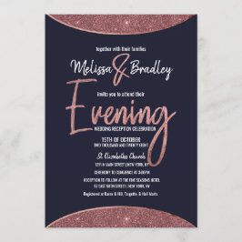 Blåcirkulär kvällstid för ro-flotta vid Glitter i  Inbjudningar