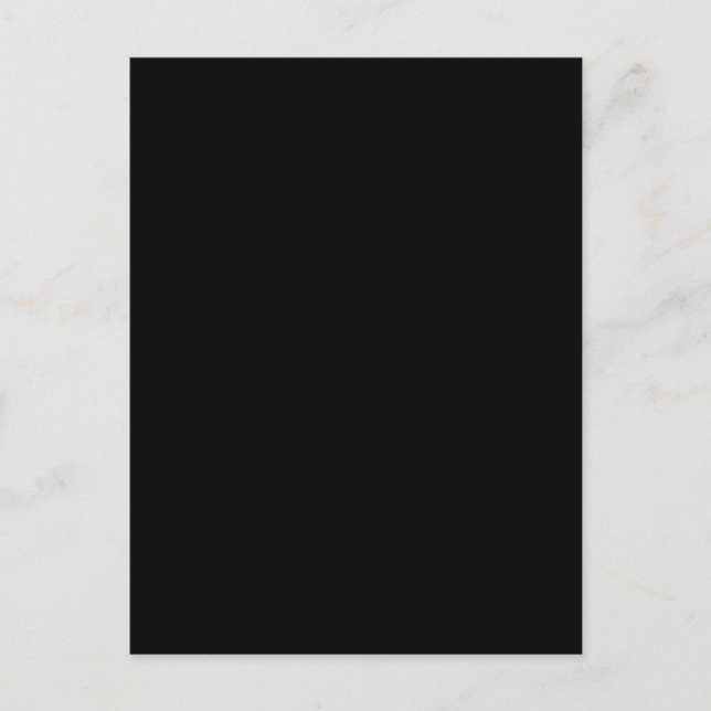 Black #000000, Gravel Helg Vykort (Framsida)