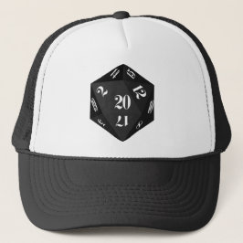 Black-20-Sided-Dice Keps