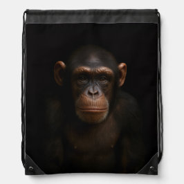 Black 4 Luxe backpack, Serene Chimpanzee Gympapåse