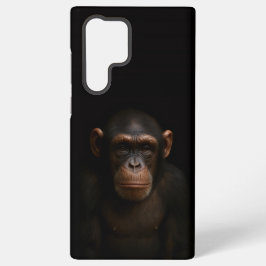 Black 4 Luxe Galaxy S22 Ultra, Serene Chimpanzee