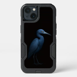 Black 4 Luxe  iPhone 13 Case, Little Blue Heron