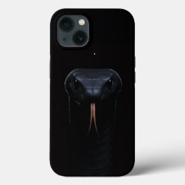 Black 4 Luxe iPhone 13 Fodral, Black Mamba Eleganc
