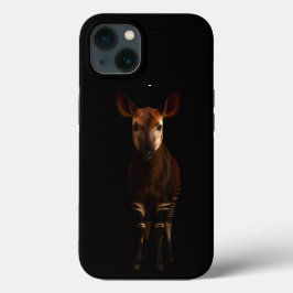 Black 4 Luxe iPhone 13, Forest Okapi