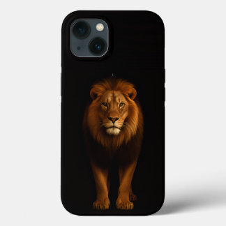 Black 4 Luxe iPhone 13, Majestic Lion