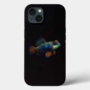 Black 4 Luxe iPhone 13, Mandarin Dragonet Fish