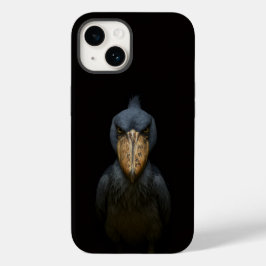 Black 4 Luxe iPhone 14 Case-Mate, Shoebill Bird