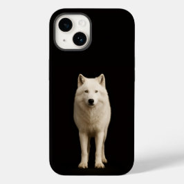 Black 4 Luxe iPhone 14 Mate, Ivory Arctic Wolf