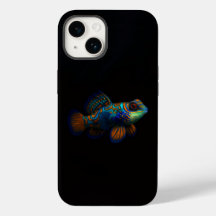 Black 4 Luxe iPhone 14 Mate, Mandarin Dragonet